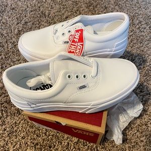 Vans Era Stacked White Leather